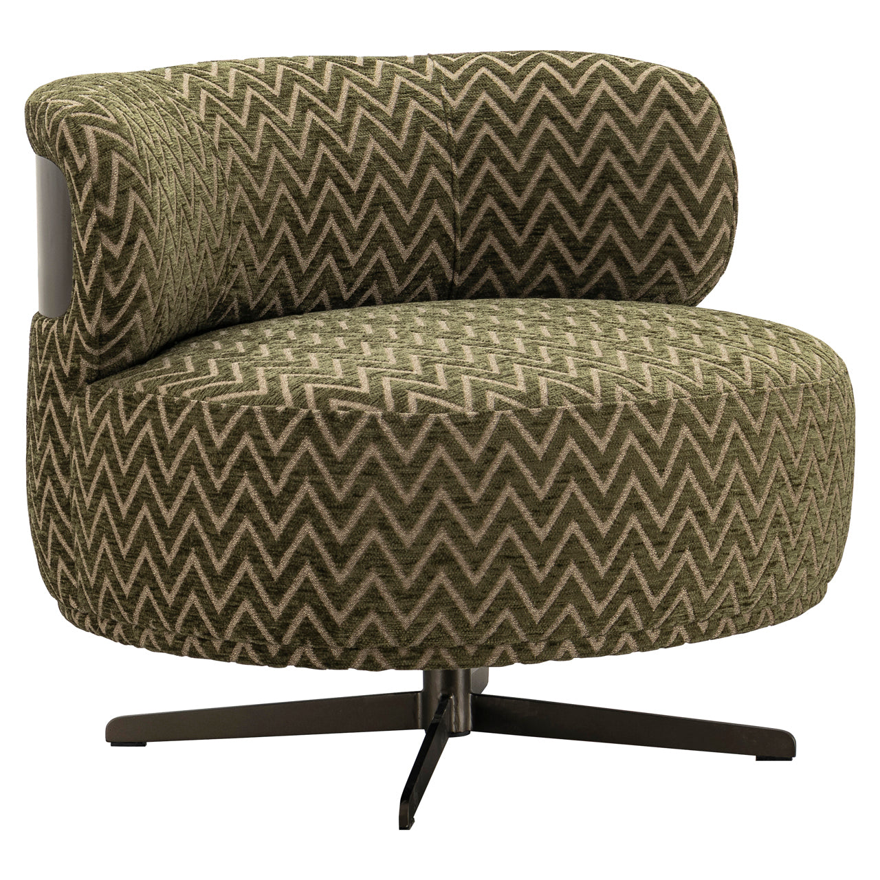 Richmond Interiors Lounge Stuhl Lauren moss chevron