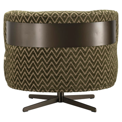 Richmond Interiors Lounge Stuhl Lauren moss chevron