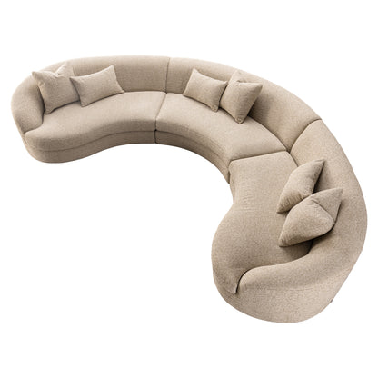 Richmond Interiors Sofa Morena cream blockweave