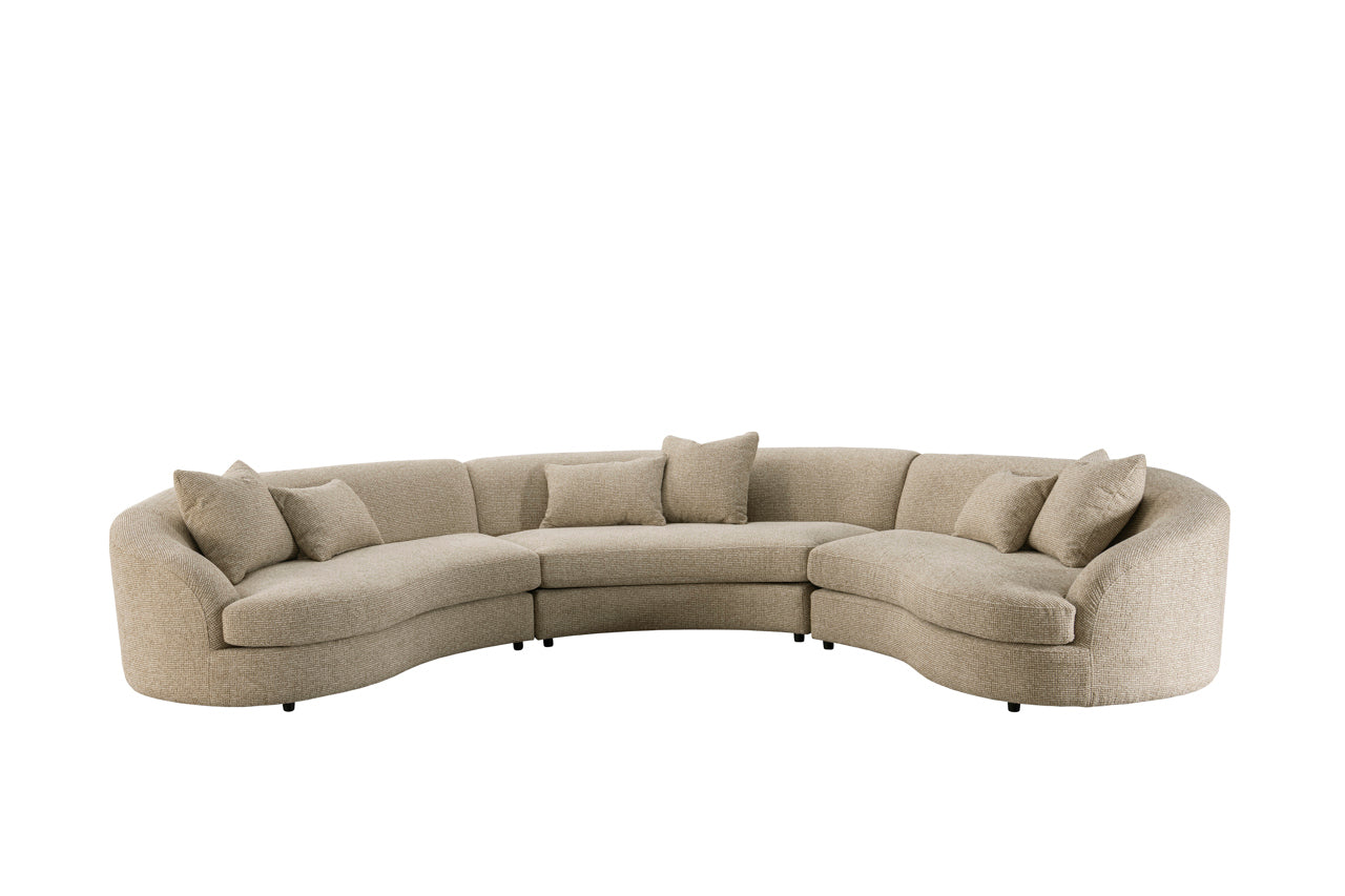 Richmond Interiors Sofa Morena cream blockweave