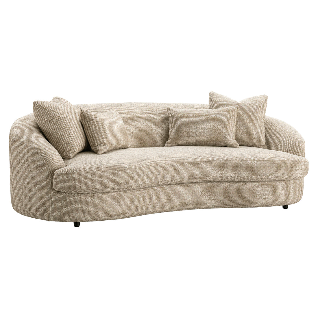 Richmond Interiors Sofa Morena cream blockweave Sofa Richmond Interiors