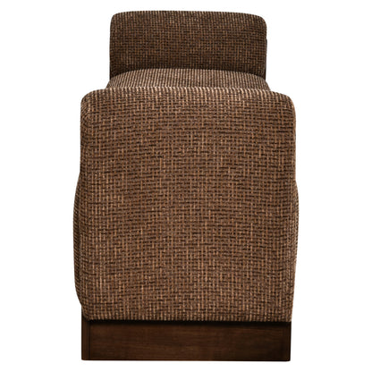 Richmond Interiors Bank Winslov brown blockweave fire retardant