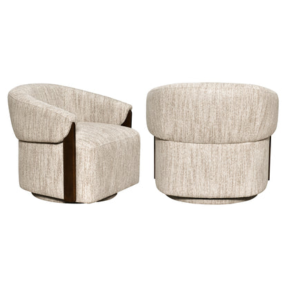 Richmond Interiors Lounge Stuhl Marina natural softweave swivel fire retardant