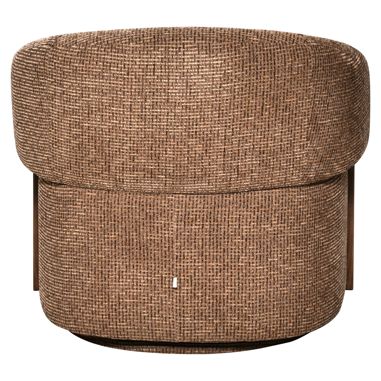 Richmond Interiors Lounge Stuhl Marina brown blockweave swivel fire retardant