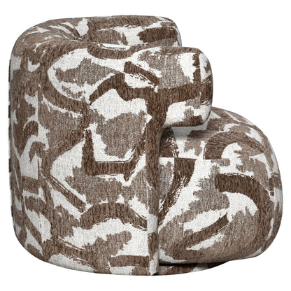 Richmond Interiors Lounge Stuhl Talley brown nature swivel