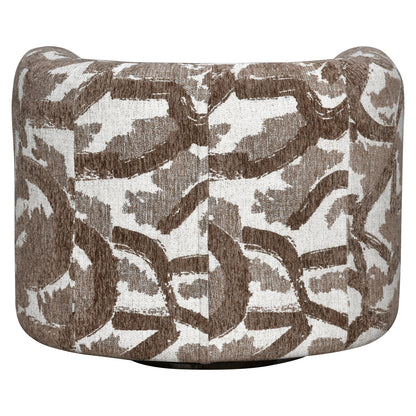 Richmond Interiors Lounge Stuhl Talley brown nature swivel