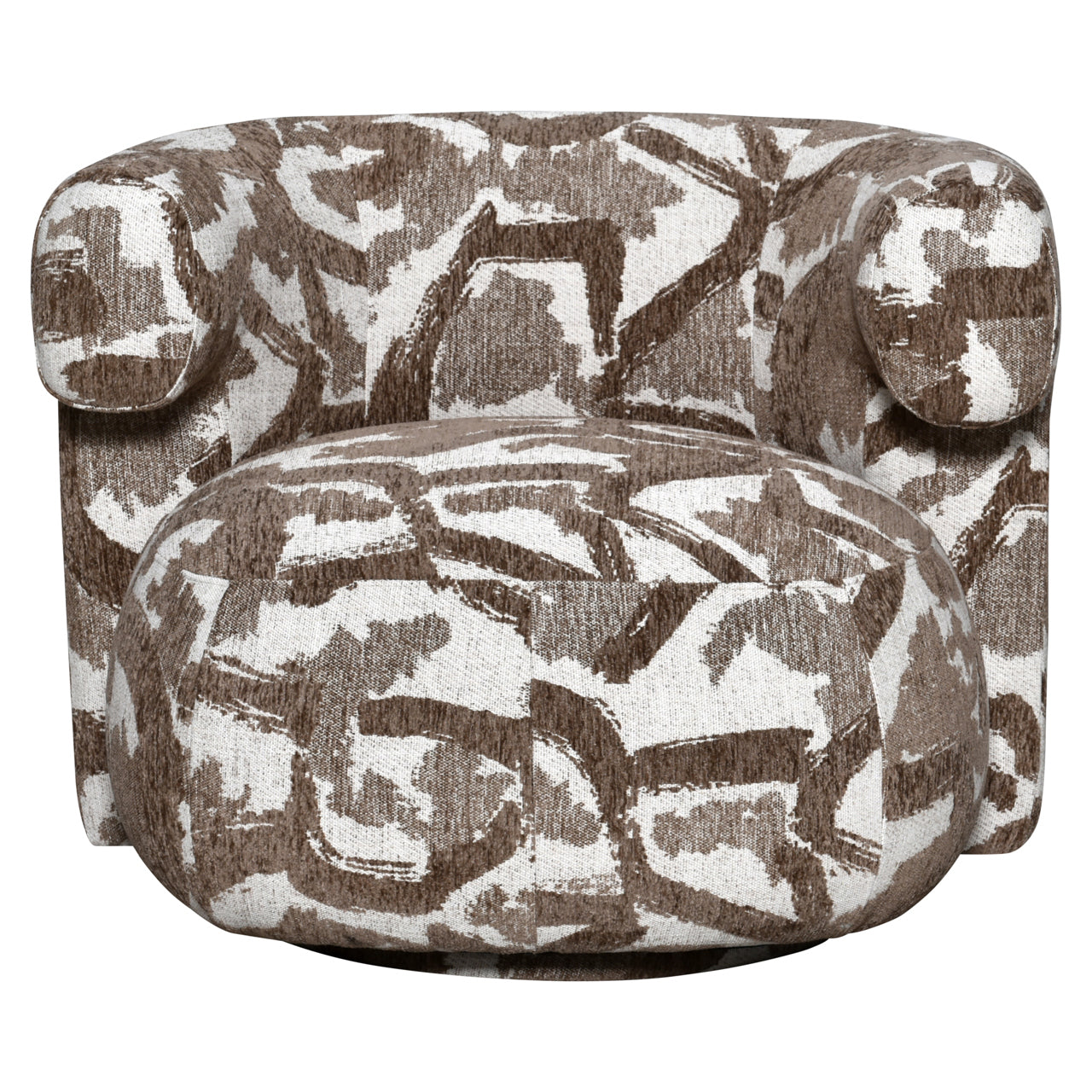 Richmond Interiors Lounge Stuhl Talley brown nature swivel