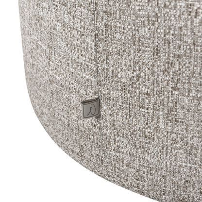 Richmond Interiors Lounge Stuhl Talley cream tweed swivel