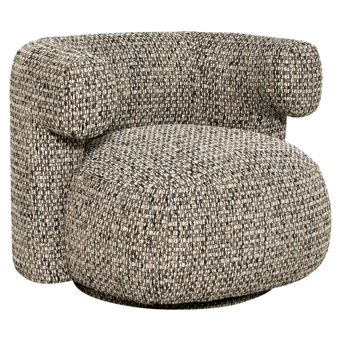 Richmond Interiors Lounge Stuhl Talley cobblestone swivel