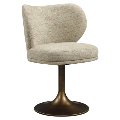Richmond Interiors Esszimmerstuhl Amely natural softweave swivel