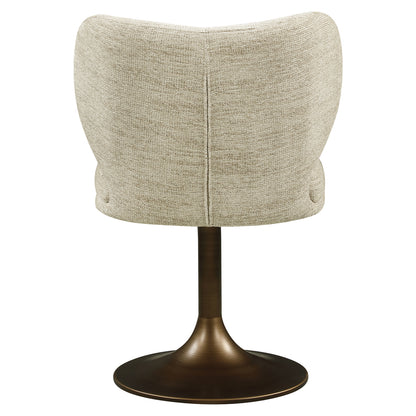 Richmond Interiors Esszimmerstuhl Amely natural softweave swivel