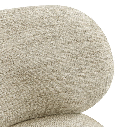 Richmond Interiors Esszimmerstuhl Amely natural softweave swivel