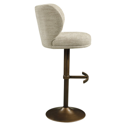 Richmond Interiors Barhocker Amely natural softweave swivel