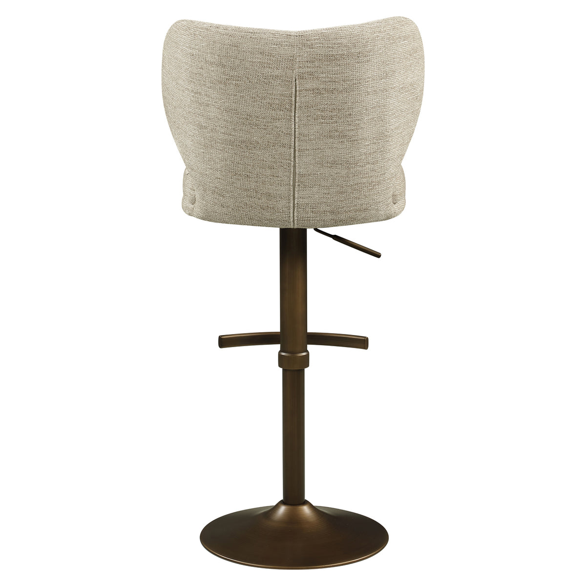 Richmond Interiors Barhocker Amely natural softweave swivel Richmond Interiors