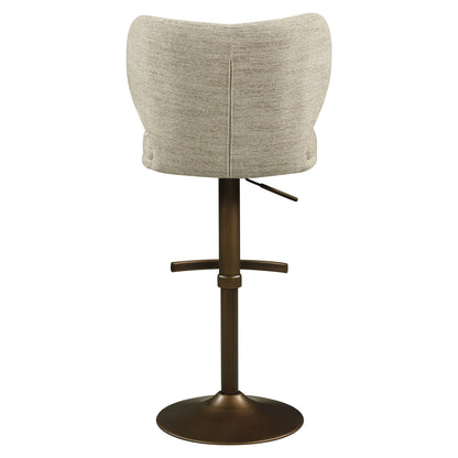 Richmond Interiors Barhocker Amely natural softweave swivel Richmond Interiors