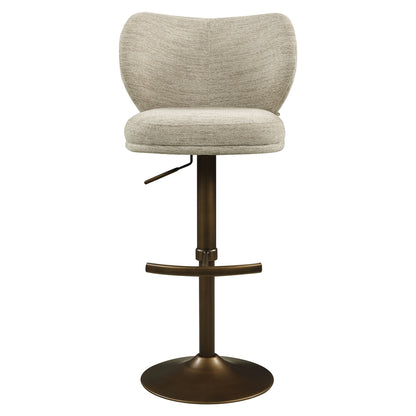 Richmond Interiors Barhocker Amely natural softweave swivel