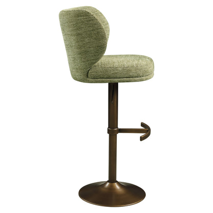 Richmond Interiors Barhocker Amely pistache softweave swivel