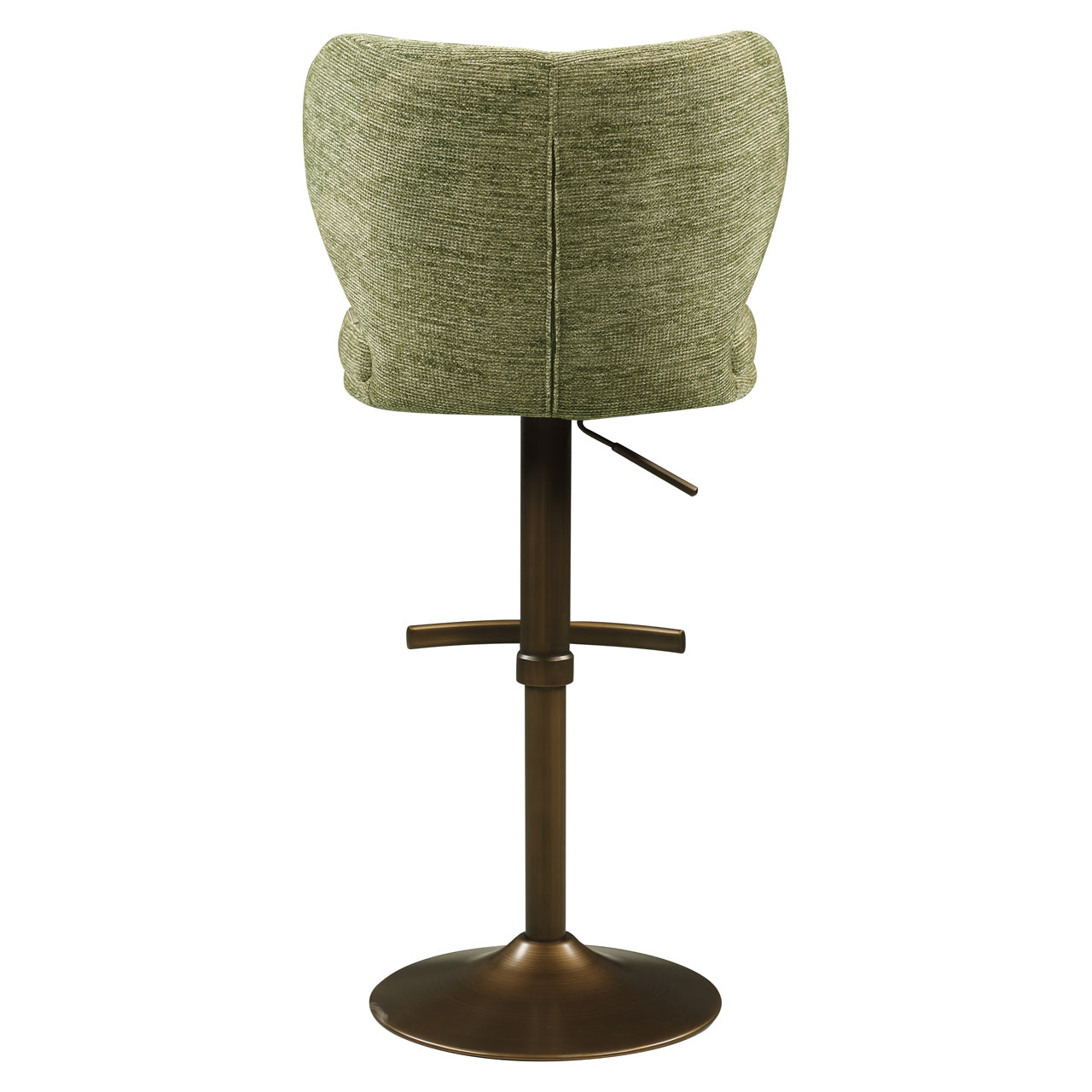 Richmond Interiors Barhocker Amely pistache softweave swivel