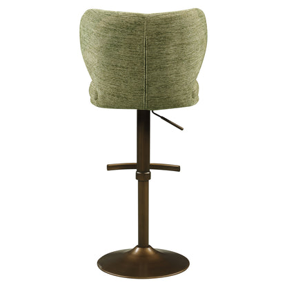 Richmond Interiors Barhocker Amely pistache softweave swivel