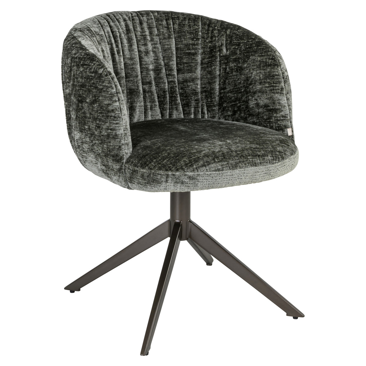 Richmond Interiors Esszimmerstuhl Cassi sage chenille swivel Richmond Interiors