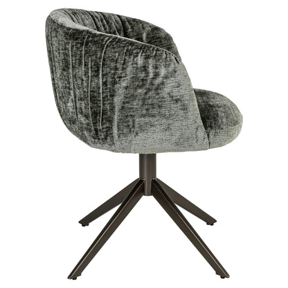 Richmond Interiors Esszimmerstuhl Cassi sage chenille swivel Richmond Interiors