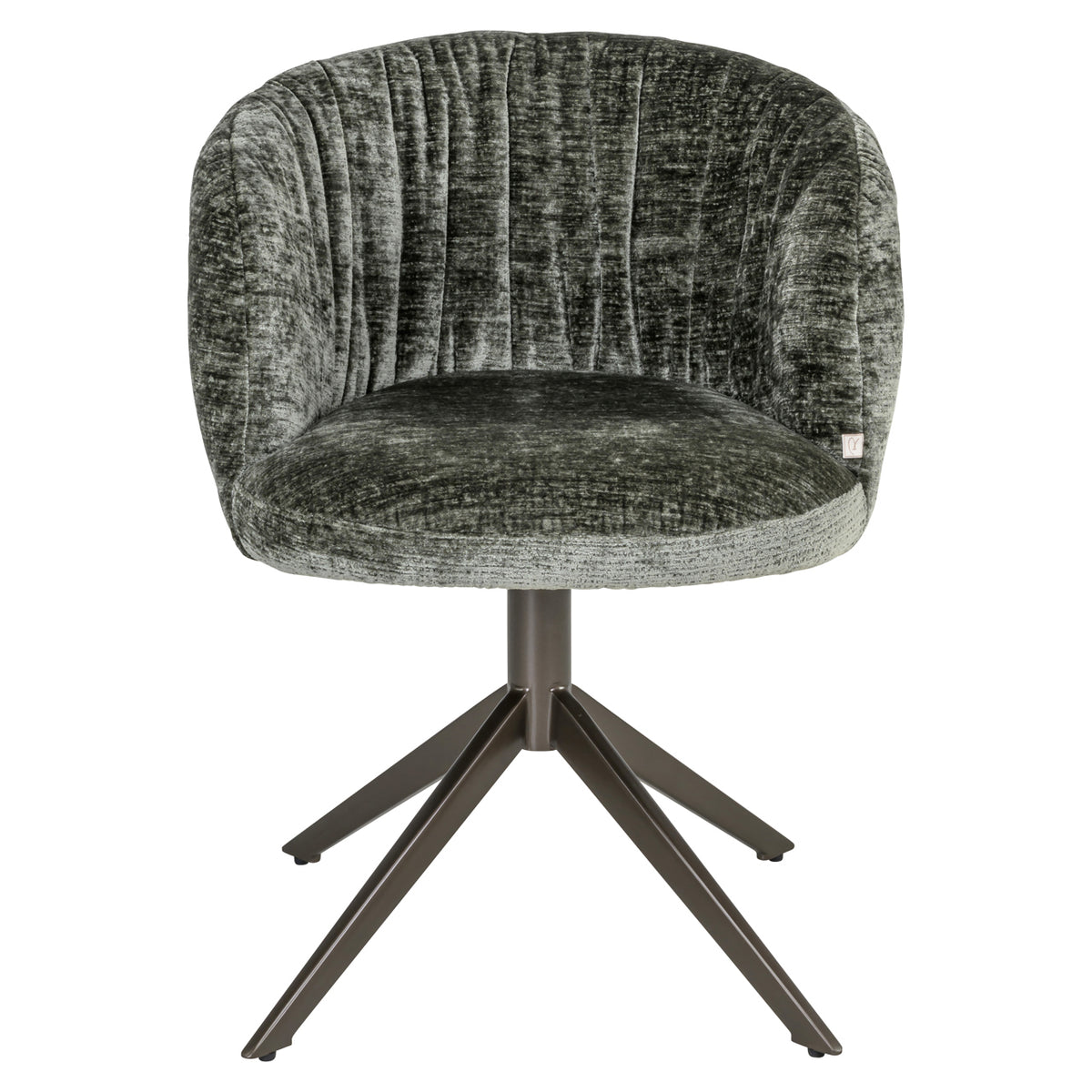Richmond Interiors Esszimmerstuhl Cassi sage chenille swivel Richmond Interiors