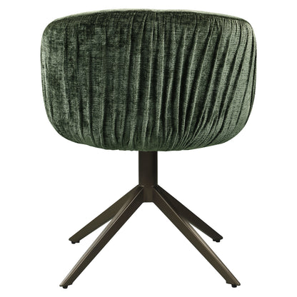 Richmond Interiors Esszimmerstuhl Cassi sage chenille swivel