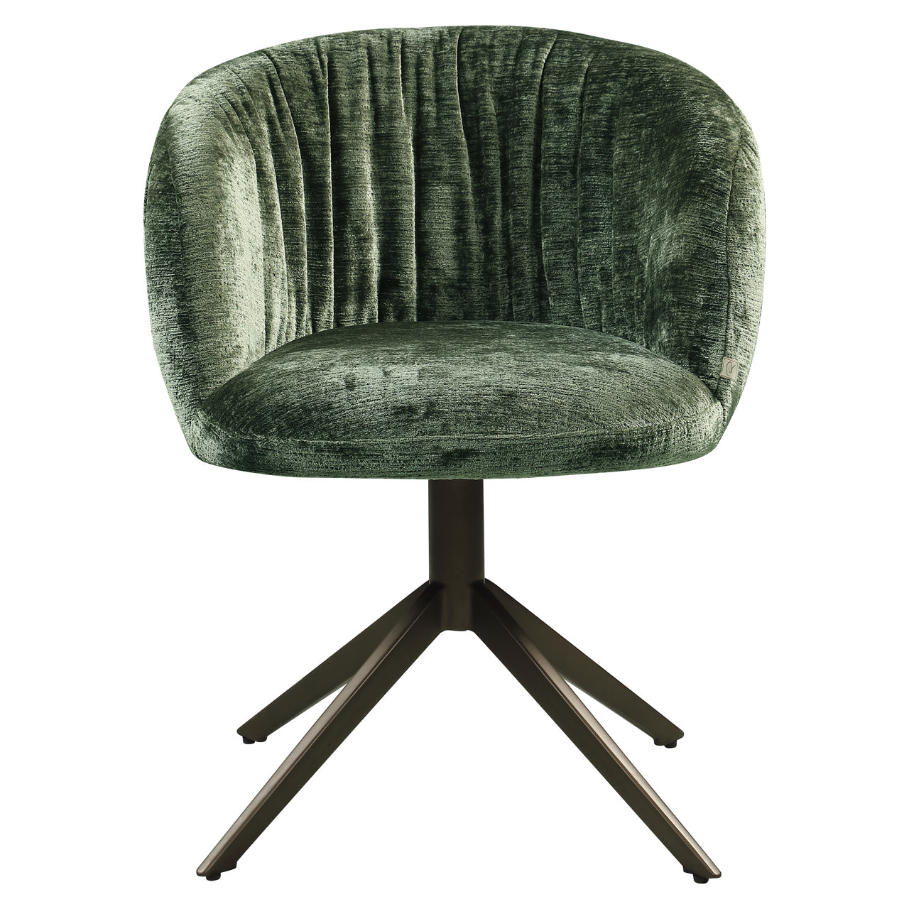 Richmond Interiors Esszimmerstuhl Cassi sage chenille swivel