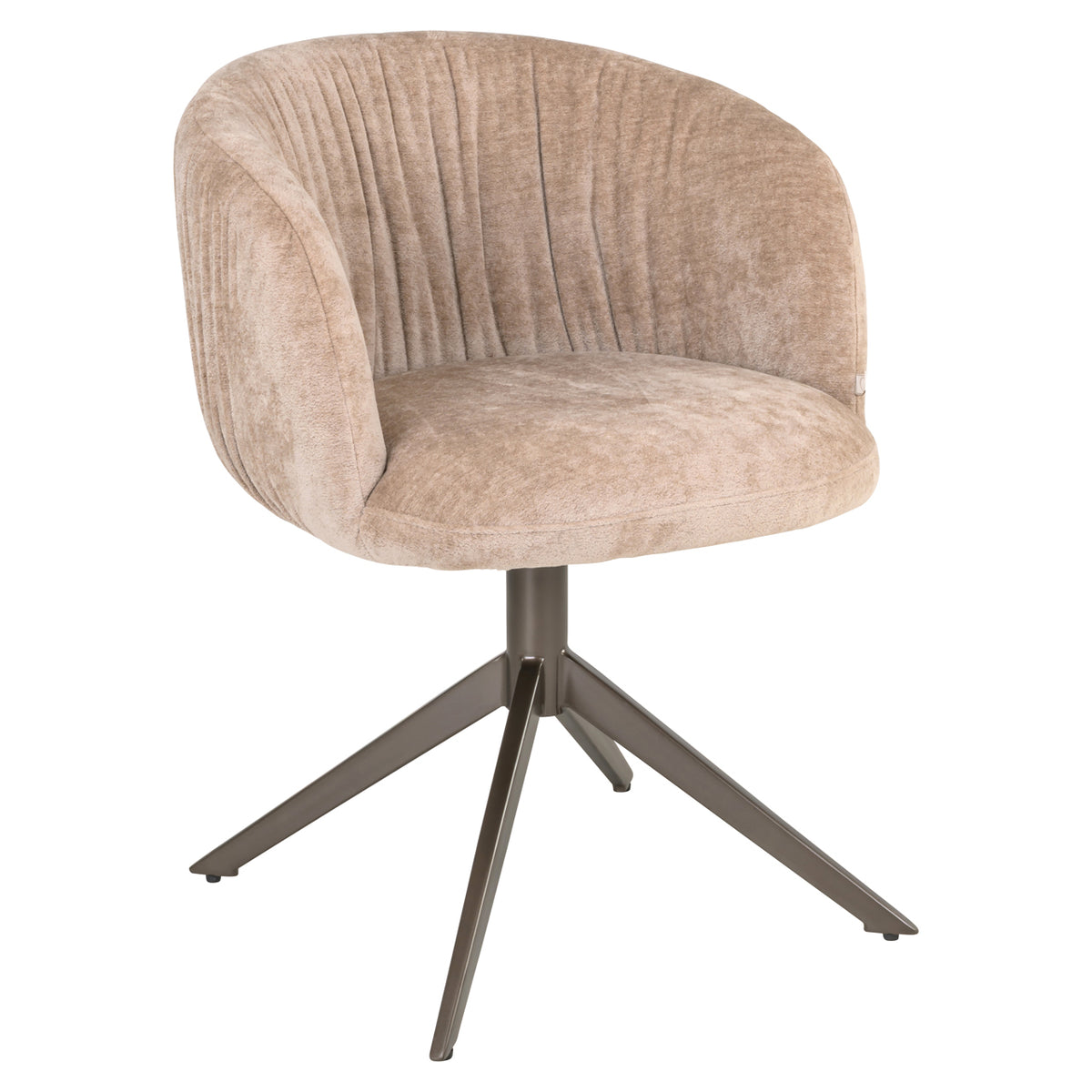 Richmond Interiors Esszimmerstuhl Cassi sand soft swivel Richmond Interiors