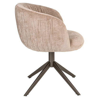 Richmond Interiors Esszimmerstuhl Cassi sand soft swivel Richmond Interiors