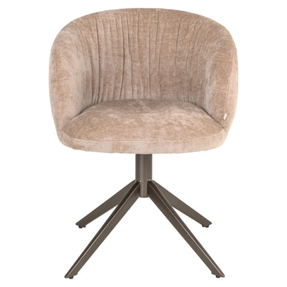 Richmond Interiors Esszimmerstuhl Cassi sand soft swivel Richmond Interiors