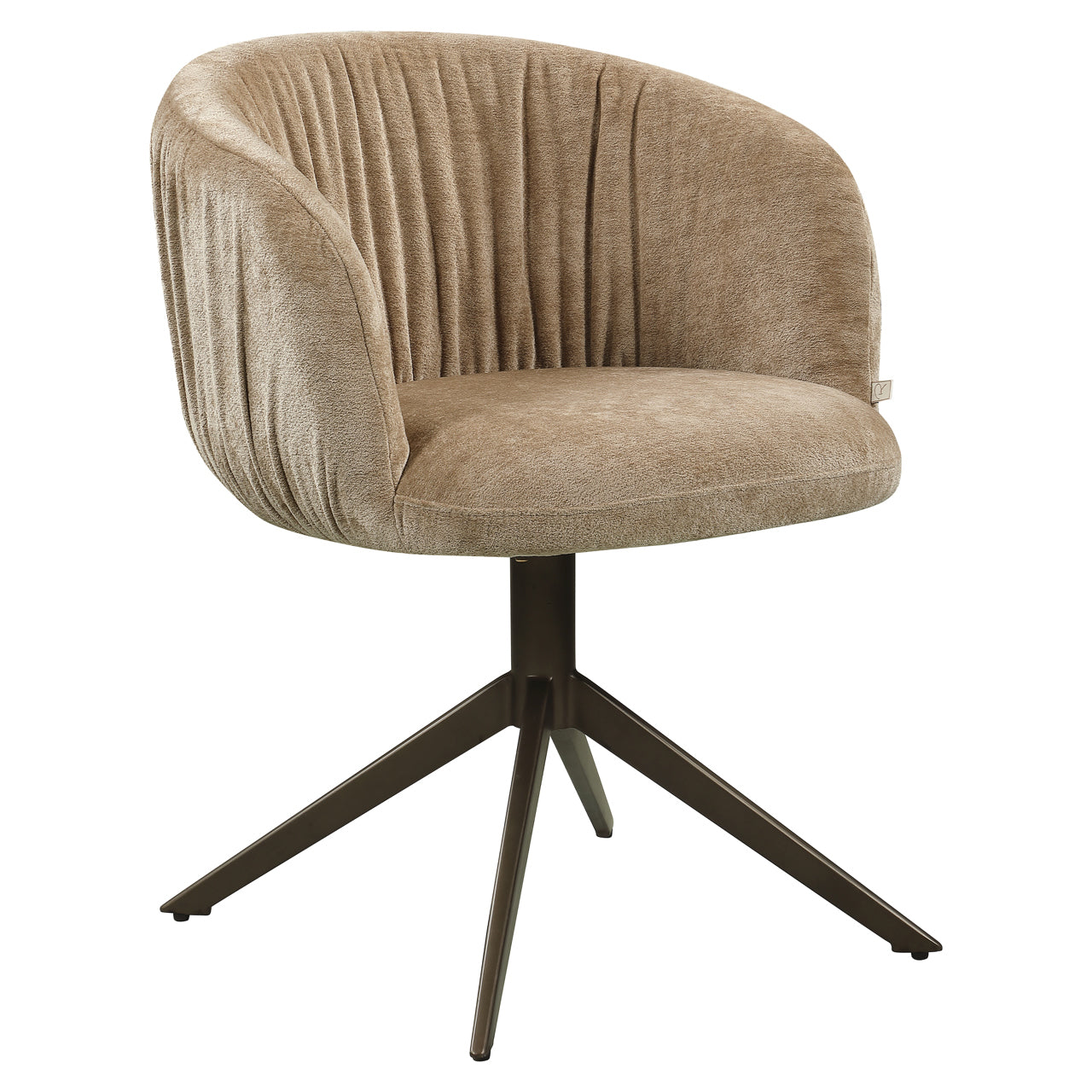 Richmond Interiors Esszimmerstuhl Cassi sand soft swivel
