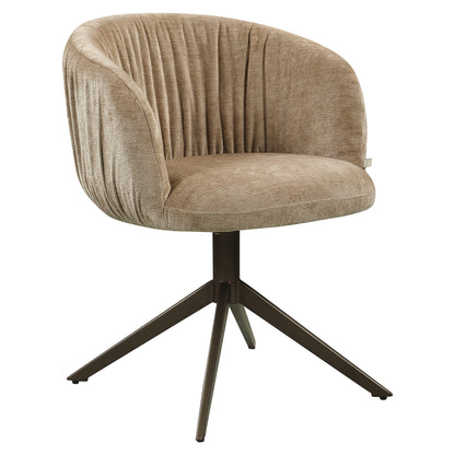 Richmond Interiors Esszimmerstuhl Cassi sand soft swivel