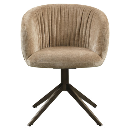 Richmond Interiors Esszimmerstuhl Cassi sand soft swivel