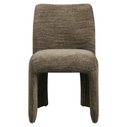 Richmond Interiors Esszimmerstuhl Maya brown softweave (Set of 2) Richmond Interiors