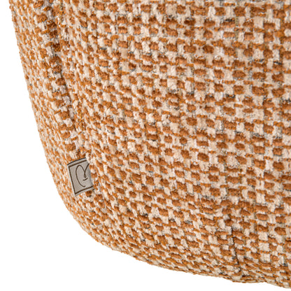 Richmond Interiors Esszimmerstuhl Chase ginger jacquard swivel Richmond Interiors