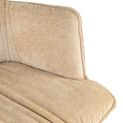 Richmond Interiors Esszimmerstuhl Chase ginger jacquard swivel Richmond Interiors
