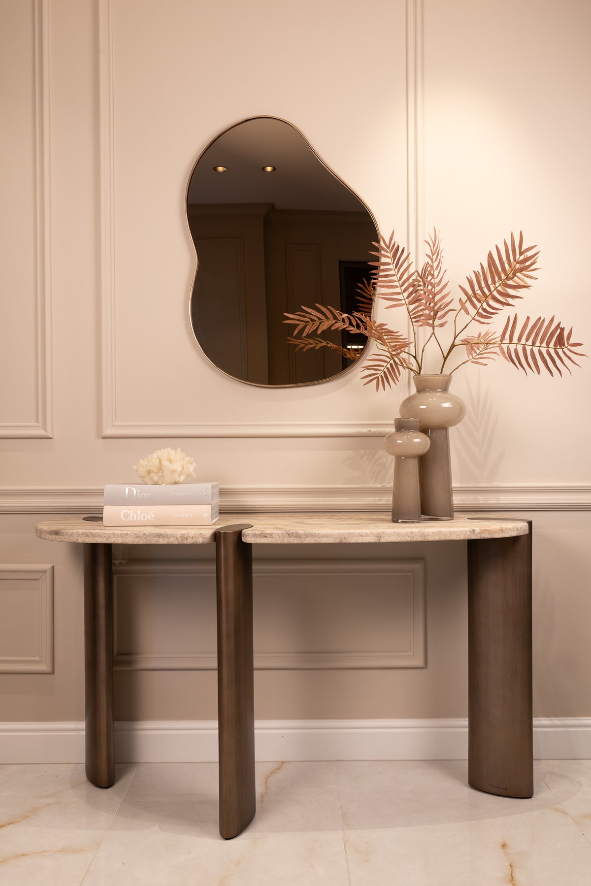 Richmond Interiors Konsole Arcadia grey Richmond Interiors