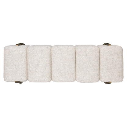 Richmond Interiors Bank Caleo cream tweed