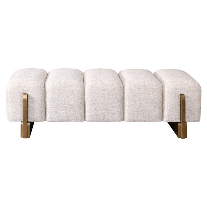 Richmond Interiors Bank Caleo cream tweed