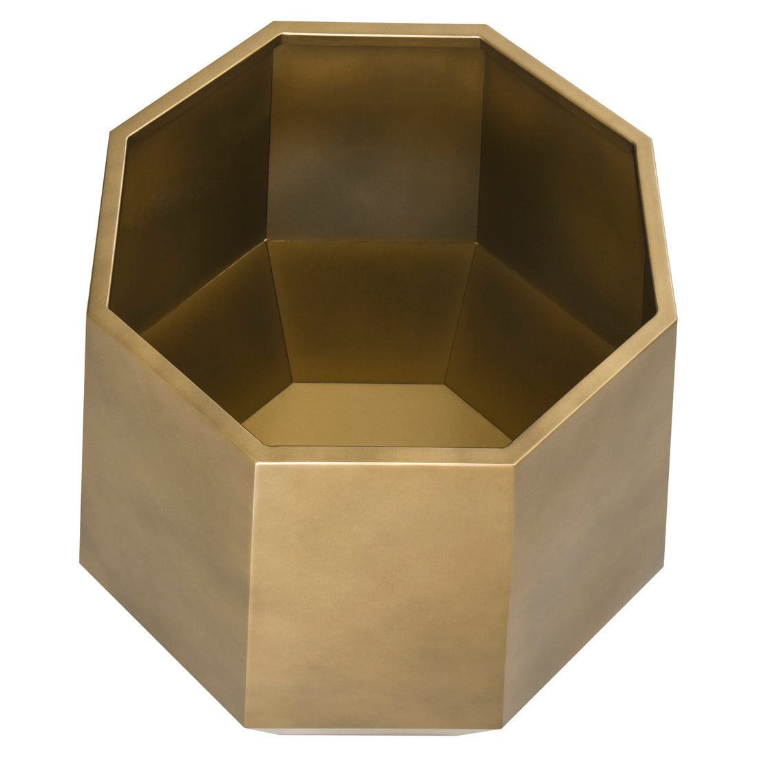 Richmond Interiors Pflanzgefäß Axis bronze gold medium