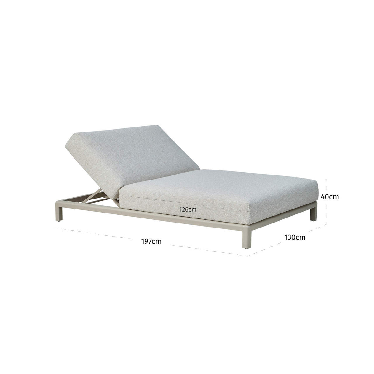 Richmond Interiors Outdoor Liege Kempinski ecru double