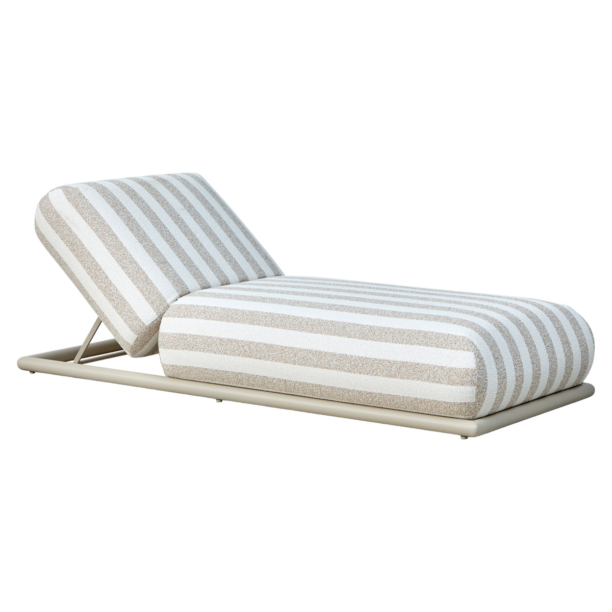 Richmond Interiors Outdoor Liege Sullivan ecru stripe
