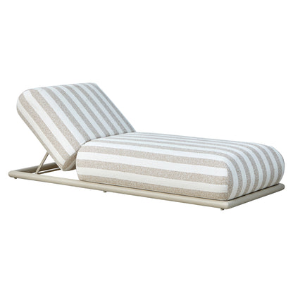 Richmond Interiors Outdoor Liege Sullivan ecru stripe