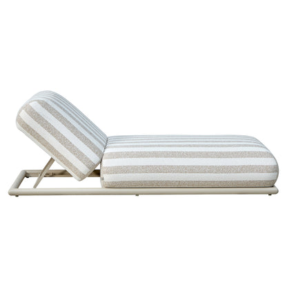 Richmond Interiors Outdoor Liege Sullivan ecru stripe
