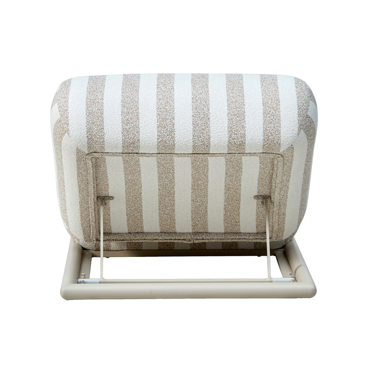 Richmond Interiors Outdoor Liege Sullivan ecru stripe