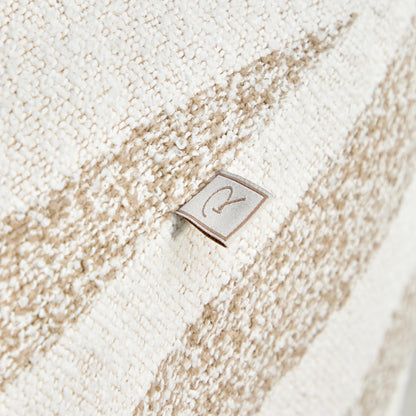 Richmond Interiors Outdoor Liege Solada ecru stripe