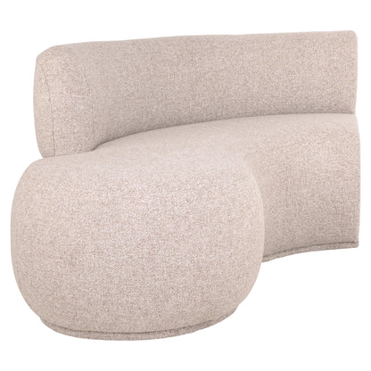 Richmond Interiors Sitzbank Sorrobon cayenne green open end left round