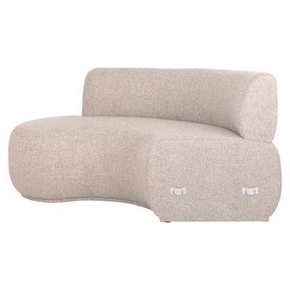 Richmond Interiors Sitzbank Sorrobon cayenne green open end left round
