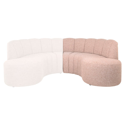 Richmond Interiors Sitzbank Landmark customized open end right round - fully upholstered Richmond Interiors